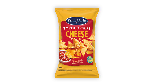 Čipsi tortiļu ar sieru SANTA MARIA 185g