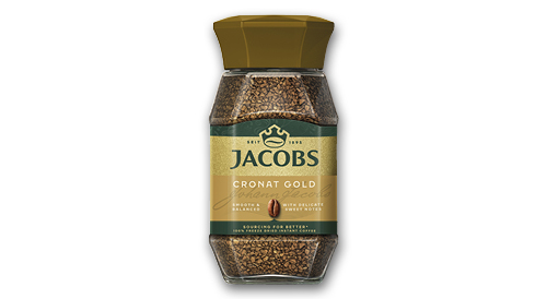 Šķīstošā kafija JACOBS CRONAT GOLD, 200 g