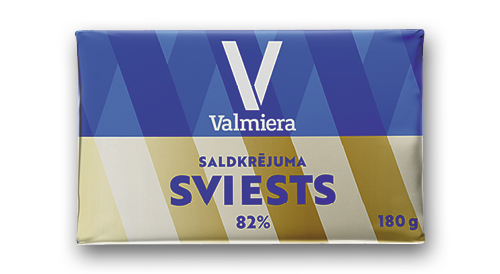 Sviests VALMIERA, 180 g, 82%