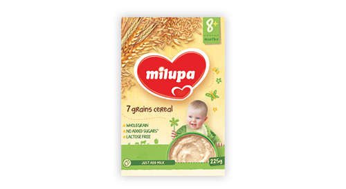 Putra MILUPA 7-graudu bez piena 8+ 225g