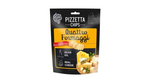 Uzk.Pizzetta Chips Quattro Formaggi 70g