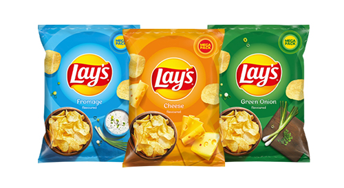 Kartupeļu čipsi LAY'S, 2x 200 g, trīs veidi