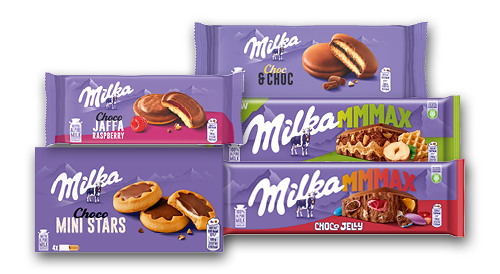 Saldumiem un cepumiem MILKA