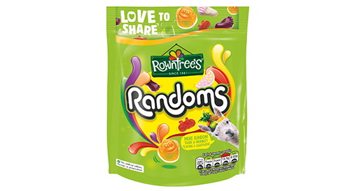 Košļ.konfektes Pouch bag ROWNTREES 150g